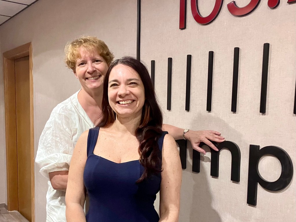 Nisa Minsija on Campus 103.7 Coryse Borg & Dr Rebecca Hall